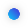 A blue circle on a black background.